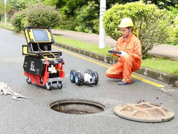 梅里斯达斡尔族管道机器人检测